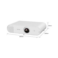 爱普生（EPSON）CB-U50 3LCD商教投影机 投影仪 3700流明/WUXGA/内置无线投影 免费上门安装 赠送100英寸16:10电动幕布(单位：套)