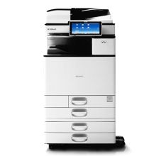 理光(Ricoh) MP4055SP 双面输稿器+双面+四层纸盒PB3220+小册子装订器 SR3220+搭桥单元 A3多功能黑白复印机 (计价单位：台) 白色