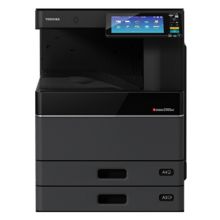 东芝 e-STUDIO5015AC A3彩色数码复合机 （主机/双纸盒/双面器/双面输稿器/内置式装订整理器/原厂工作台/多点打印套件GS-1090/文印管理软件eContPort/三年免费服务） 黑色 (单位：套）