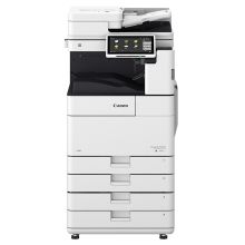 佳能/Canon iR-ADV DX 4745  黑白数码复合机 双面自动输稿器+双纸盒+工作台 白色 A3