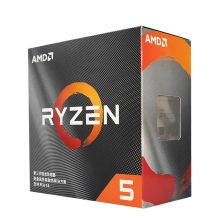 AMD 锐龙R5 3500X 6核6线程 3.6GHz Ryzen系列 全新盒装CPU处理器 黑色（单位：个）