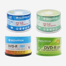 搜雅 4.7G/16X刻录光盘（DVD+R）50片/盒（单位：片）