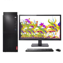 联想 启天M428 台式电脑 i5-9400/8G/1T+256G SSD/DVD/集显/键鼠/三年上门/23.8英寸显示器/ 黑色（单位：台）