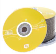 国产光盘DVD-R刻录光盘空白光盘4.7G 50片简装(单位：筒)