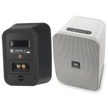 JBL CONTROL X 壁挂音箱 全景声环绕背景音乐音响蓝牙功放话筒组合套装 黑色（单位：对)