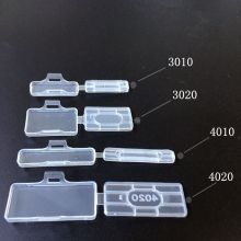 Datacard 不含扎带和标签 外壳尺寸：长42宽10mm 内框尺寸：长41宽8.5mm 100个/包 透明电缆标志框 白色(单位：包)