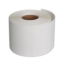艾利 45*25MM 卷芯25mm 不干胶铜版纸横版单排 白色 1200张/卷 50卷起订（单位：卷）