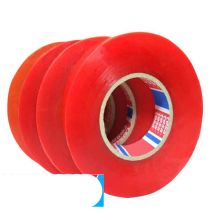 德莎  4965  25mm*50m  双面胶  PET  透明红膜  (单位：卷)
