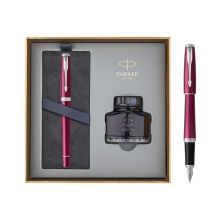 派克 都市白夹 钢笔套装 0.5mm 钢笔+墨水/套 单位：套 粉红