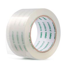 得力 30325 封箱胶带 60mm*100y*50um(91.4m/卷)  （单位：卷）