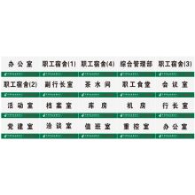 国产 GC-7662 28*15cm 定制PVC门牌 标牌  （单位：平方米）