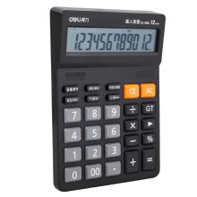 得力 1502 语音计算器 黑色 （单位：个）