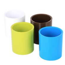 得力 9155 塑料圆形笔筒 78*103mm 配 单位：个