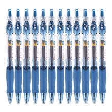 晨光 GP1008 经典按动子弹头中性笔 0.5mm 12支/盒 墨蓝色 （单位：盒）