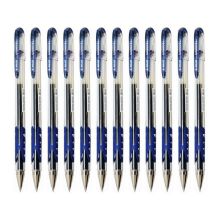 百乐（PILOT） BL-WG-38 子弹头啫喱笔签字笔 0.38mm 12支/盒 蓝黑色 （单位：盒）