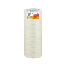 齐心 JP4508-6 普透封箱胶带45mm*80y 透明 6卷/筒（单位：筒）