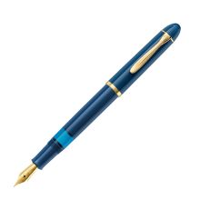 百利金 M120 复古蓝Blue金尖钢笔 M尖 蓝色 单位：支