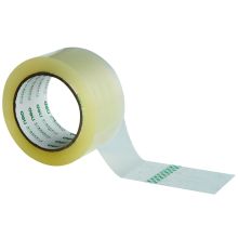 得力 30332 60mm*60y普透封箱胶带 透明（6卷/筒）（单位：筒）