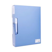 得力 5006 A4/80页 资料册/文件册/蓝色 (单位:个)
