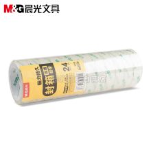 晨光 AJD99555 高透封箱胶带24mm*60y（单卷）透明（单位：卷）