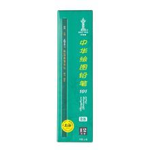 中华牌 101 2B 绘图铅笔 12支装 黑 单位：盒