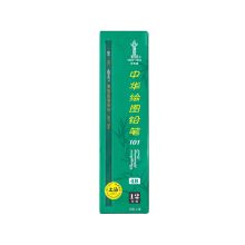 中华牌 101 4B 绘图铅笔 12支装 黑 单位：盒