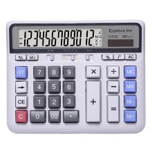 齐心 C-2135 舒适电脑按键计算器 12位 213*153*43mm 白色 单位：台