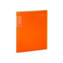 齐心 SF60AK A4 60袋 iColor系列 可变背脊资料册 橙（单位：个）