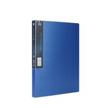 齐心 MF40AK A4 40袋 美石资料册 钛蓝（单位：个）