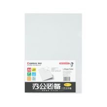 齐心 E310 A4 二页文件套 透明 单位:个 