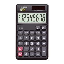 卡西欧 SX-300 日常商务-便携型计算器 8位 70*119mm 黑色 单位：台