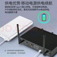 得胜 X3HH 无线话筒一拖二 黑色（单位：套）