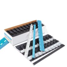 元浩 7.5mm A级装订夹条 白色 50支/盒（单位：盒）