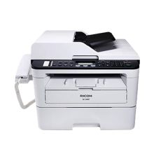 理光 M 340F 黑白激光多功能一体机 A4四合一（打印/复印/扫描/传真） 白色