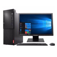 联想 启天M428-A118 台式电脑（I3-9100/8G/1T+128GSSD/Win10H/19.5寸显示器/三年保修）（单位:台）