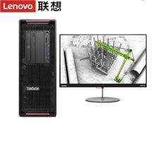 联想 Lenovo P520C 台式工作站 W-2245 8核 16线程3.9GHz 64GB DDR4 内存512G SSD 固态硬盘+1T SATA机械硬盘 RTX4000 8GB显卡 含2台27英寸显示器 计价单位: 套