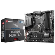 MSI/微星 B360M MORTAR 64GB 台式机电脑主板 电竞游戏 黑色 (单位:个)