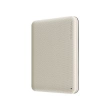 东芝(TOSHIBA) HDTCA10YW3AA 2.5英寸 1TB V10系列 移动硬盘 (计价单位：个) 清新白