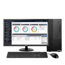 华硕 D500MA-I3G00066 台式电脑（21.5英寸显示器/I3-10100/4G/1T+128GSSD） 黑色（单位：台）