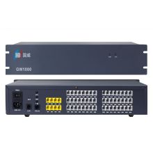 国威 GW1000 电话交换机 路由器（支持8外线48分机/8个模块槽位/RJ45网口/RS232串口/安装调试）（单位:台）