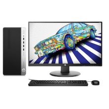 惠普 ProDesk 480 G6 MT 台式电脑（I5-9500/8G/1T+128GSSD/win10/23.8寸显示器/3年上门保修/键鼠） 白色（单位:台）
