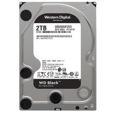 西部数据 WD2003FZEX 黑盘 2TB SATA6Gb/s 7200转64M 台式游戏硬盘(单位：个)