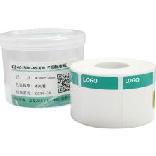 MakeID CE40-30B-450/H 40mm*30mm 450片/卷 标签胶贴 (计价单位：盒) 白色