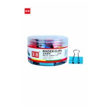 宝客 BK-2303 3号彩色长尾夹 32mm 24个/筒 混色 (单位:筒)