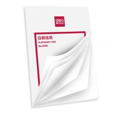 得力（deli） 8780 白板挂纸810*580mm(50张/卷) （单位：卷）
