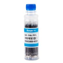 广博(GuangBo) ZX9T09FD-50 瓶装中性笔芯 0.5mm 50支/筒 黑色 (单位：筒)