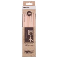 晨光 AWP30450 2B六角木杆铅笔 原木色 12支/盒（单位：盒）