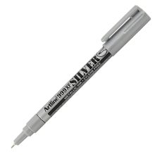旗牌 EK-999 金银油漆笔 0.8mm 单位：支 银色