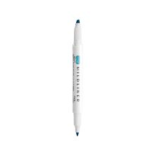 斑马 WKT7 双头柔和荧光笔 1.0-1.4mm/4mm 单位:支 柔和灰蓝