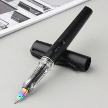 英雄 367 裂纹学生钢笔 （赠6支墨囊） EF尖 单支装 黑色 （单位：支）